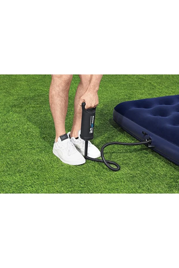 Bestway 67374 Şişme Yatak Yastıklı Ve Pompalı 203X152X22 cm